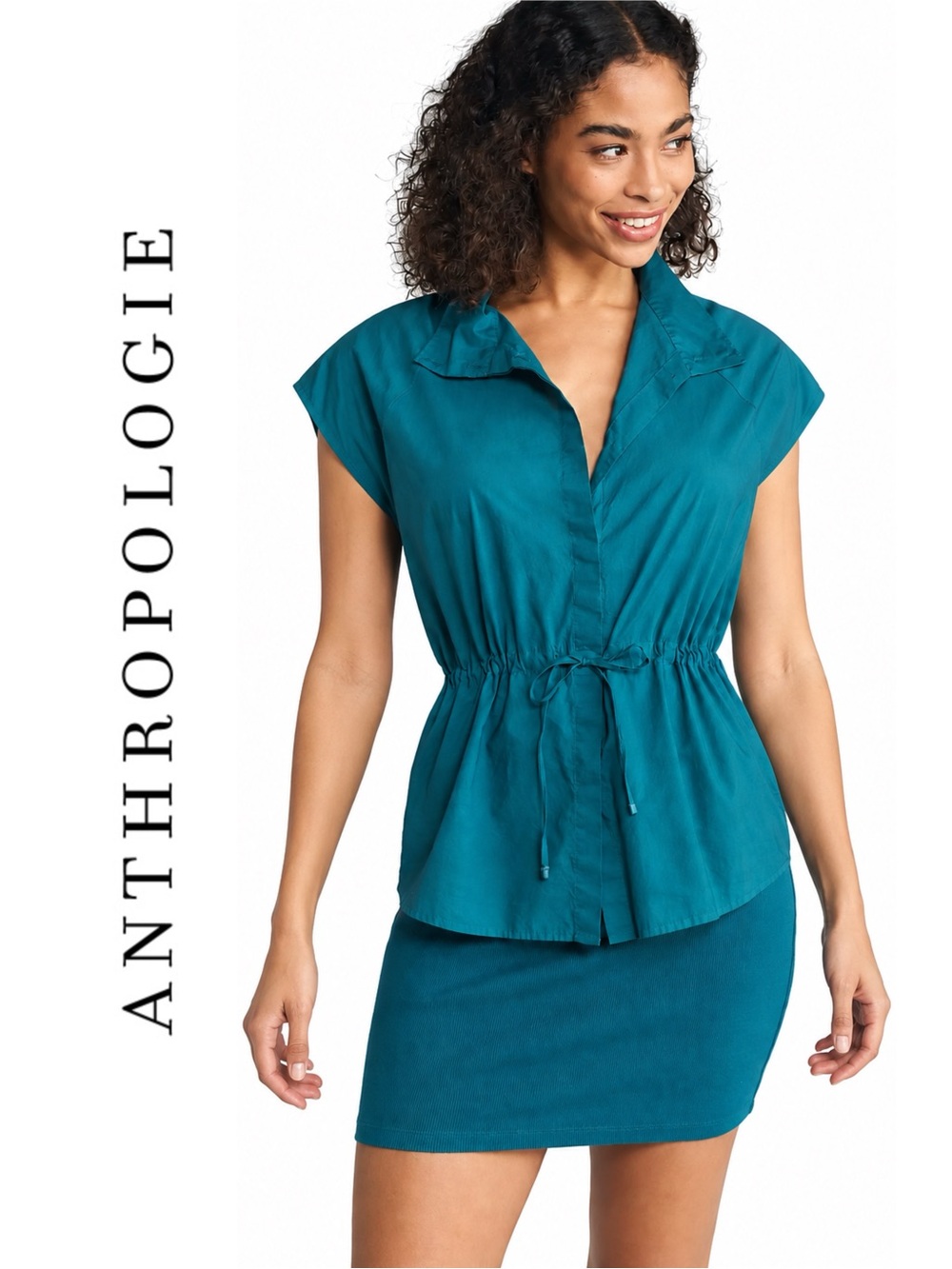Anthropologie Sundry Sporty Twofer Mini Dress